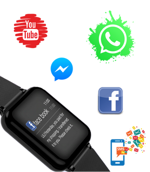 Smart Whatch Sensor - A prova D'água ( IOS / ANDROID )